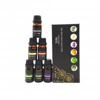 Wholesale 100% Pure Organic Private Label Aromatherapy Certified Massage Diffuser Essential Oil Gift Box Set