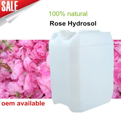 Hot Sale Organic rose still floral water hydrosol bulk wholesale