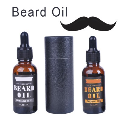 Oem Wholesale Organic Shining Pure Natural Unscented Beard Oil 30ml