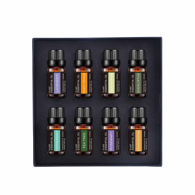 Essential Oils Peppermint Tee Pure Set Oem Customized Box 8/10ml set